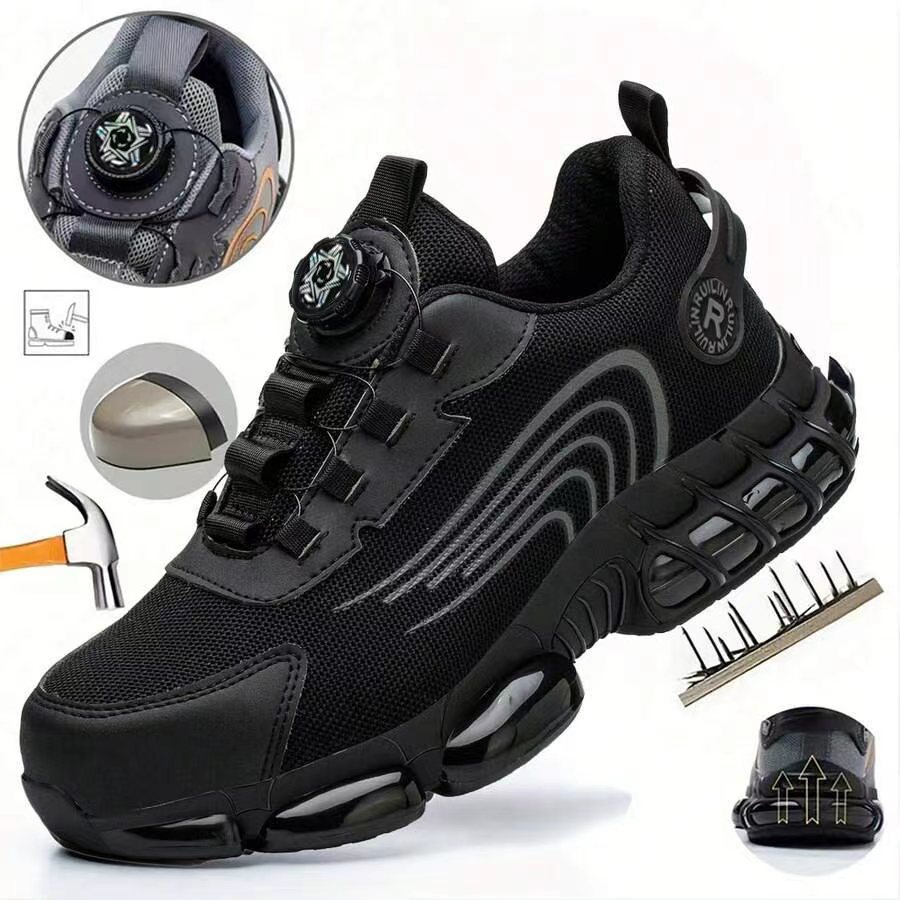 Men'S Shoes Daily Use - Всесезонная рабочая обувь с металлическим носком