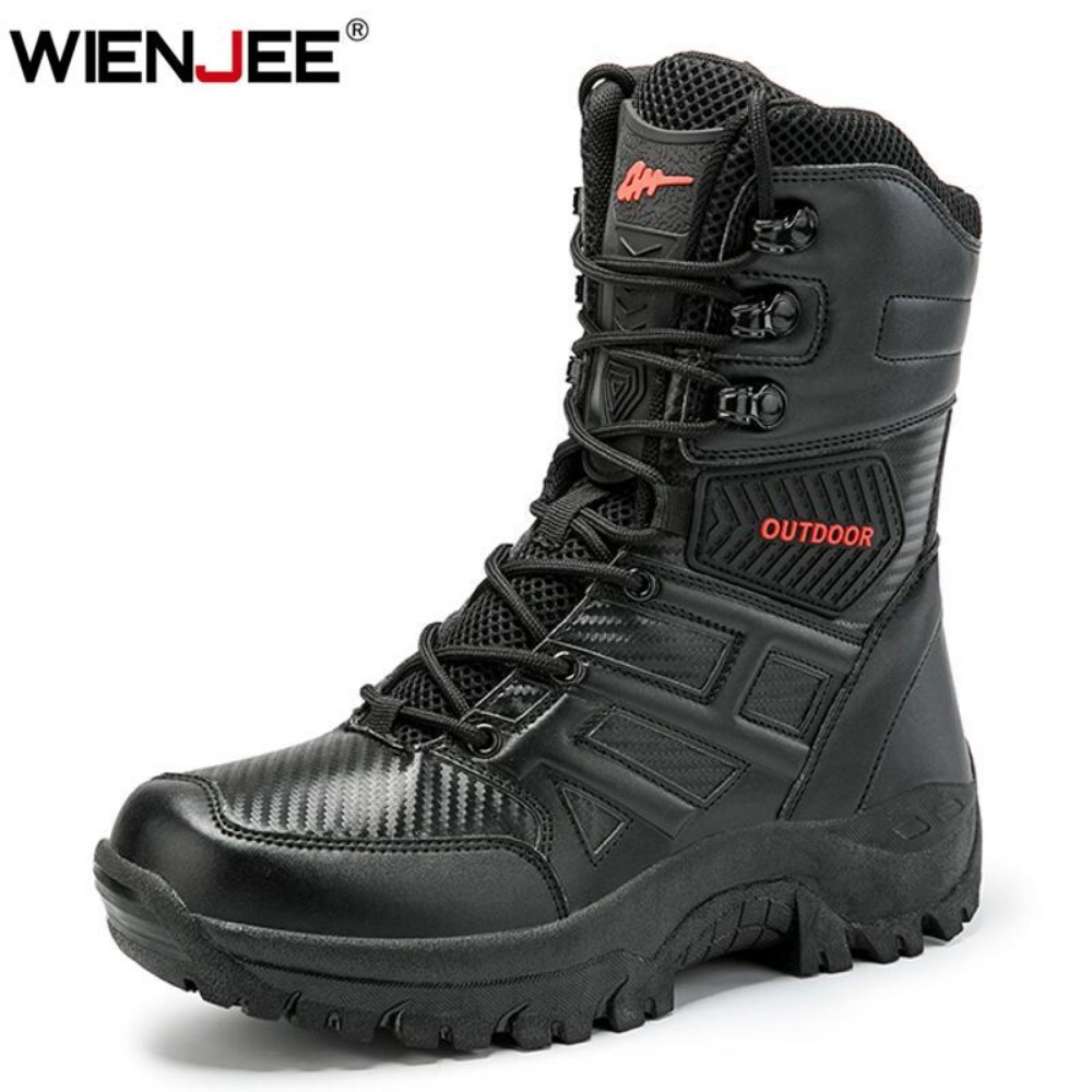 Men'S Shoes Quality Brands - Мужские брендовые высокие кожаные ботинки высокого