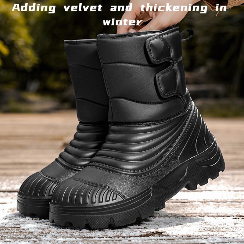 Winter Boot Insulated - Новые мужские зимние зимние ботинки, утепленные