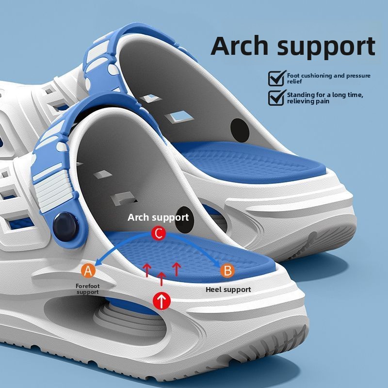 Men'S Shoes With Support - Поддержка свода стопы, противоскользящие, мягкая подошва,