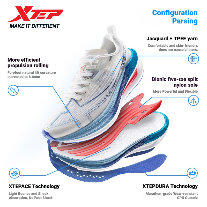 Кроссовки Xtep One Piece Model – обзор и цена Men'S Xtep Shoes