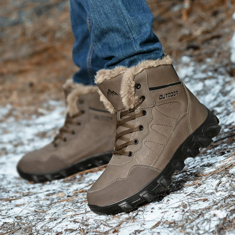 Мужские зимние ботинки, теплые – обзор и цена Men'S Shoes With Support