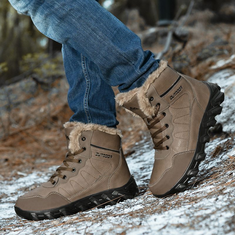 Мужские зимние ботинки, теплые – обзор и цена Men'S Shoes With Support