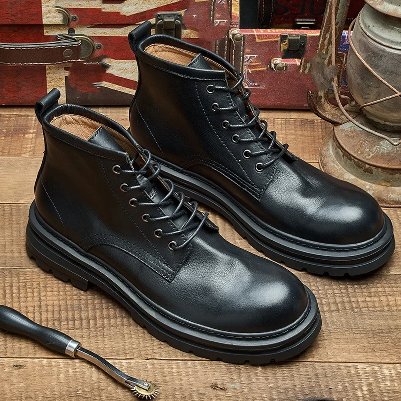 Мужские кожаные ботильоны в ст – обзор и цена Men'S Shoes Quality Brands