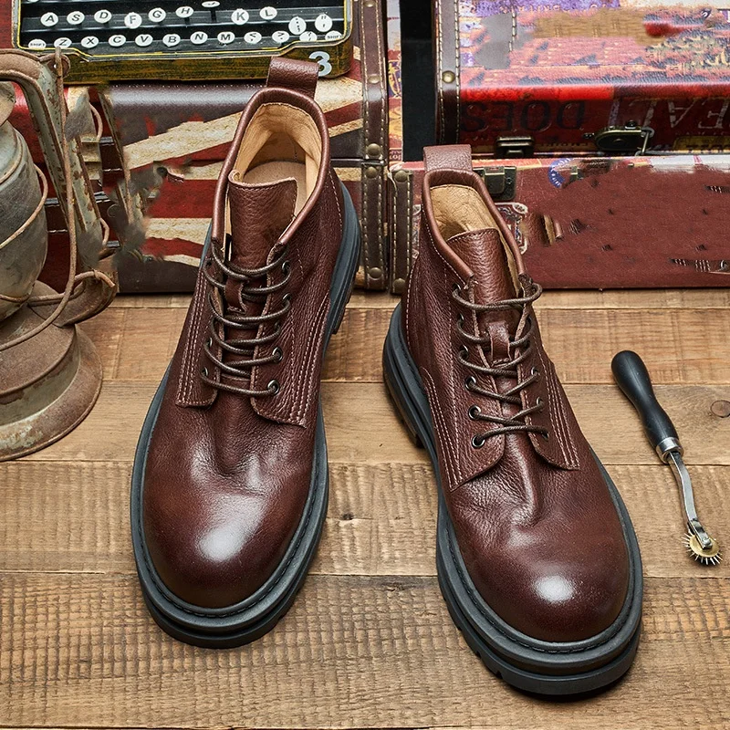 Мужские кожаные ботильоны в ст – обзор и цена Men'S Shoes Quality Brands